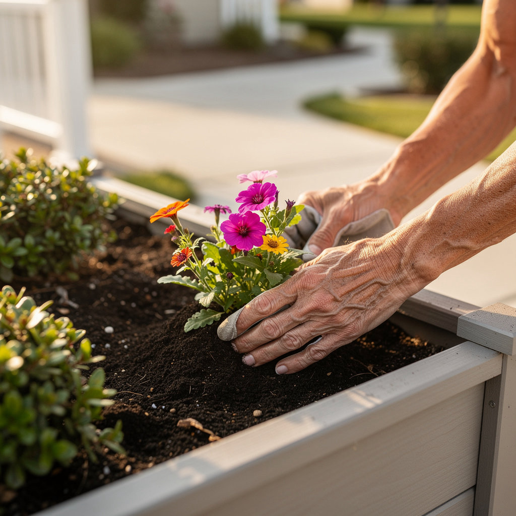 Palace Garden Mobile Home Park community clubhouse and social gathering area for residents in Chula Vista